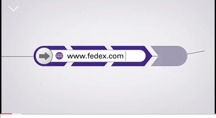Fedexのトラッキングサイト