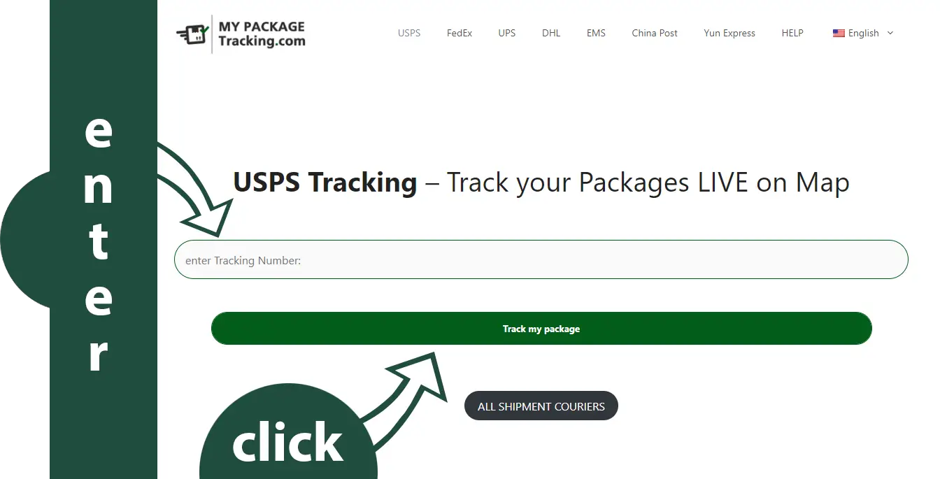 how do i track usps package without tracking number