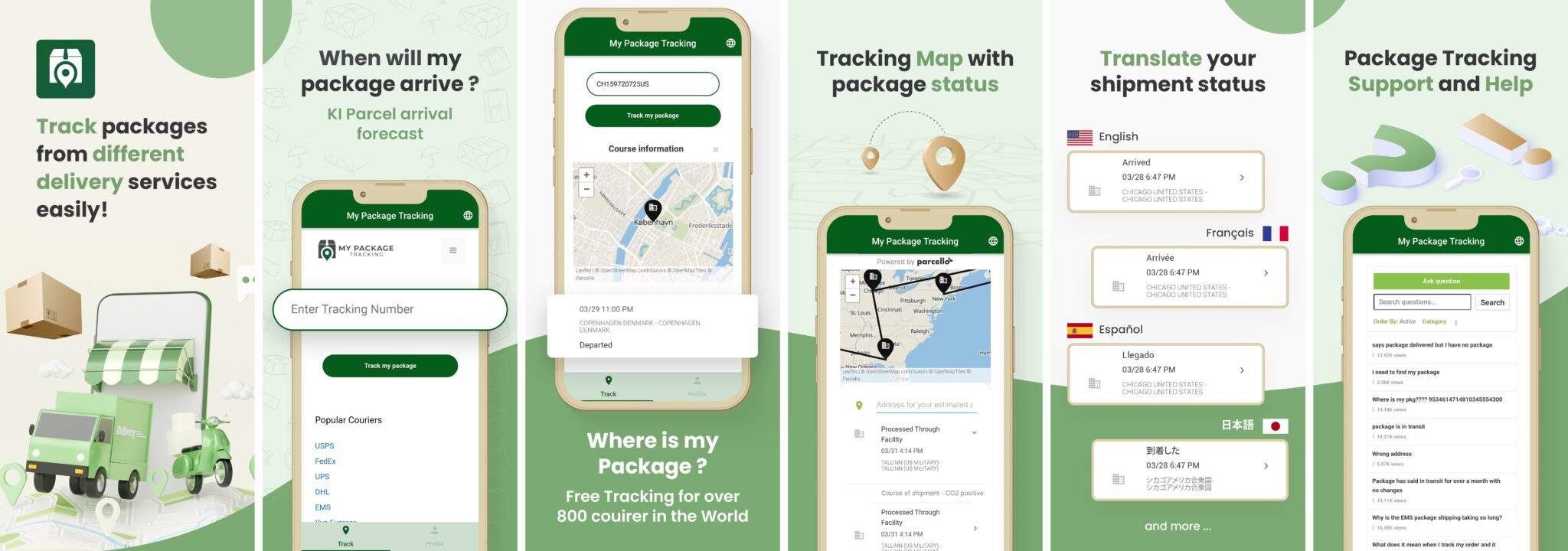 My Package Tracking - Track Your Package LIVE on Map